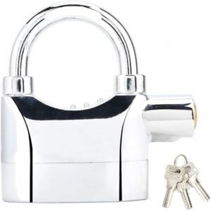 Some locks come with a built-in alarm. Look for ones with a motion-activated alarm that will sound if someone tries to mess with your bag.