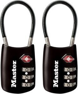 This is the most common travel lock for a reason. It's simple, dependable, and, most of all, approved by the TSA.